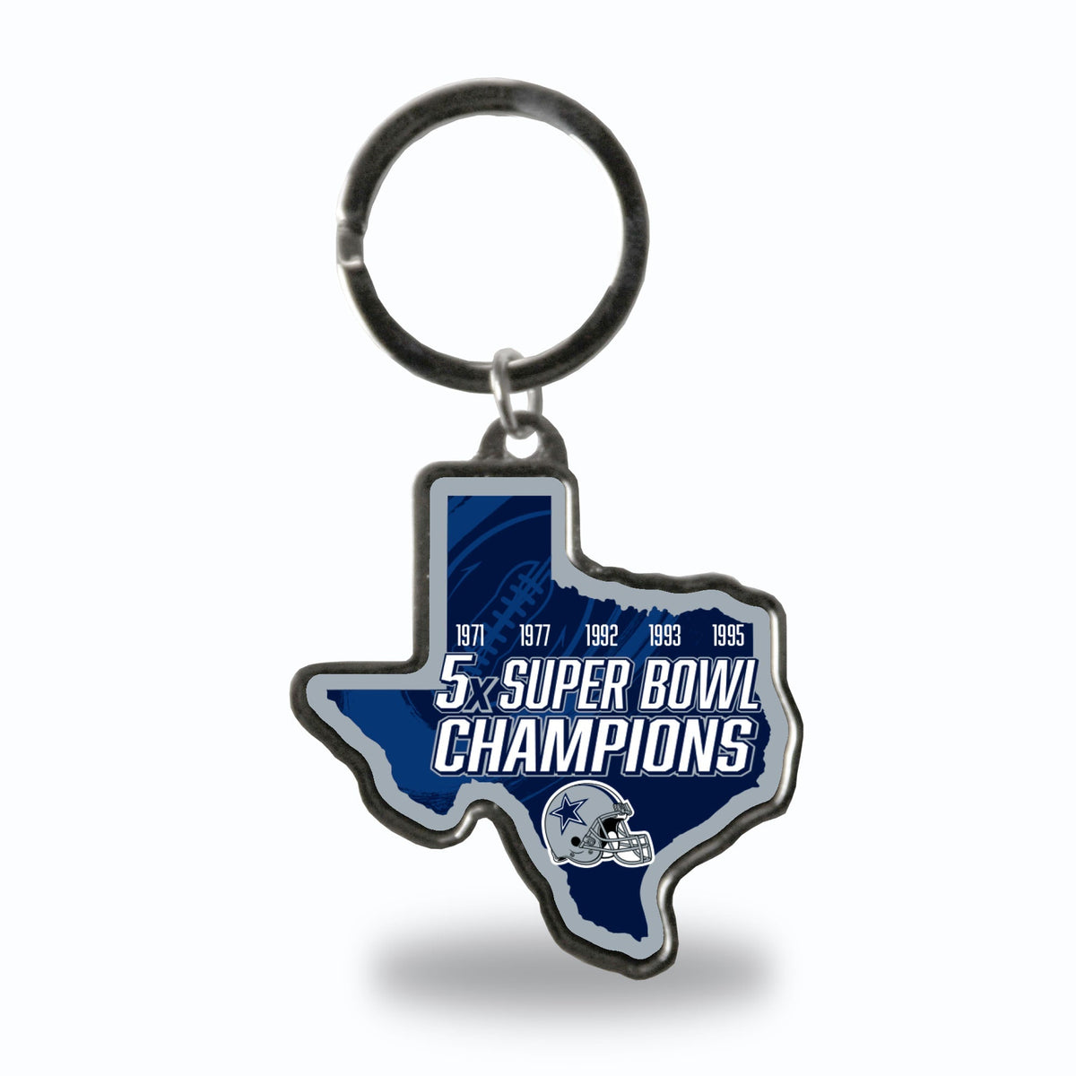 Wholesale-Cowboys Time Super Bowl Champs State Shaped