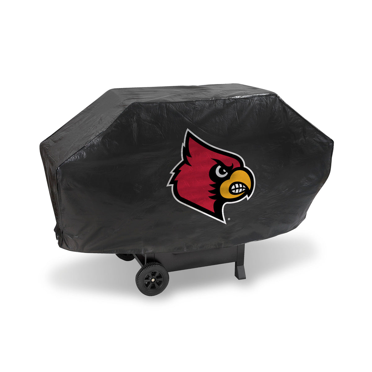 Louisville Cardinals State Shape Keychain