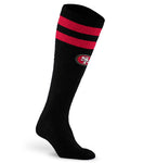 Cozy Feather Compression Varsity Stripe - San Francisco 49ers SM/MD