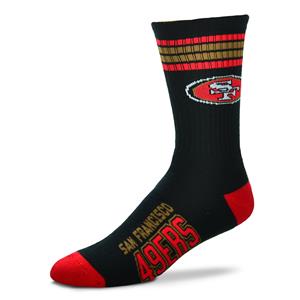 San Francisco 49ers - 4 Stripe Deuce LARGE