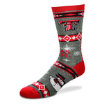 Texas Tech Univ - Holiday Blanket Motif OSFM