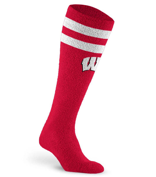 Wholesale Cozy Feather Compression Varsity Stripe - Wisconsin Badgers LARGE