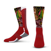 Wholesale Phenom Curve - Zubaz Zoom - Chicago Blackhawks LARGE