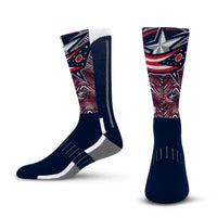 Phenom Curve - Zubaz Zoom - Columbus Blue Jackets Youth