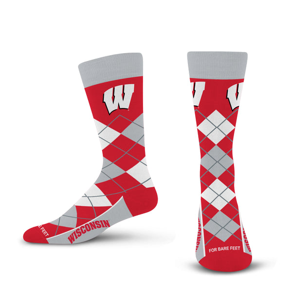 Wholesale Argyle Remix - Wisconsin Badgers OSFM