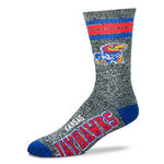 Kansas Jayhawks - Marbled 4 Stripe Deuce LARGE