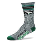 North Dakota Fighting Hawks - Marbled 4 Stripe Deuce LARGE