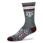 Texas A & M Aggies - Marbled 4 Stripe Deuce LARGE