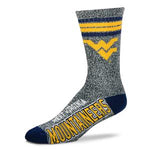 West Virginia Mountaineers - Marbled 4 Stripe Deuce LARGE