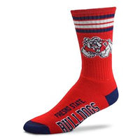 Wholesale Fresno State Bulldogs - 4 Stripe Deuce LARGE