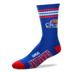 Kansas Jayhawks - 4 Stripe Deuce LARGE