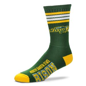 North Dakota State Bison - 4 Stripe Deuce LARGE