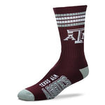 Texas A & M Aggies - 4 Stripe Deuce LARGE