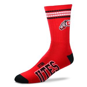 Wholesale Utah Utes - 4 Stripe Deuce LARGE