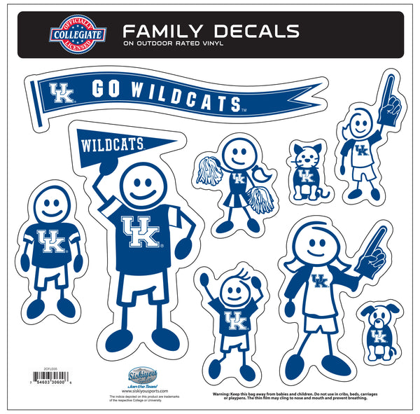 Kentucky Wildcats Family Decal Set Large