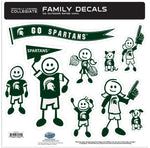 Michigan St. Spartans Family Decal Set Large