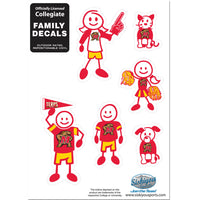 Maryland Terrapins Family Decal Set Small