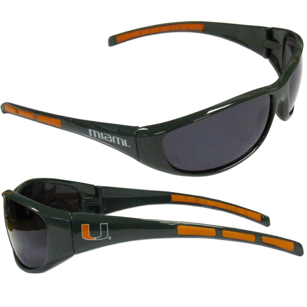 Miami Hurricanes Wrap Sunglasses