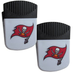 Tampa Bay Buccaneers Chip Clip Magnet with Bottle Opener, 2 pack