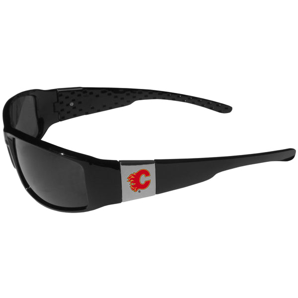 Calgary Flames® Chrome Wrap Sunglasses