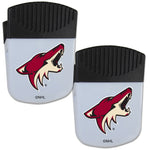 Arizona Coyotes® Chip Clip Magnet with Bottle Opener, 2 pack