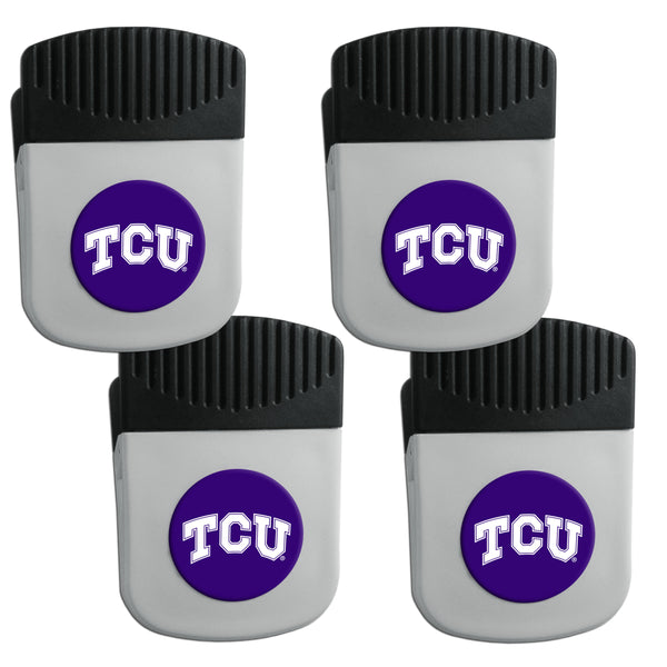 TCU Horned Frogs Clip Magnet with Bottle Opener, 4 pack