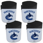 Vancouver Canucks® Chip Clip Magnet with Bottle Opener, 4 pack