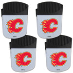 Calgary Flames® Chip Clip Magnet with Bottle Opener, 4 pack