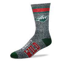 Wholesale Minnesota Wild - Marbled 4 Stripe Deuce LARGE