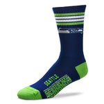 Reverse 4 Stripe Deuce - Seattle Seahawks LARGE