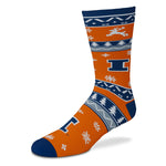 Holiday Pattern - Illinois Fighting Illini LARGE