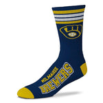 Wholesale Milwaukee Brewers - 4 Stripe Deuce LARGE