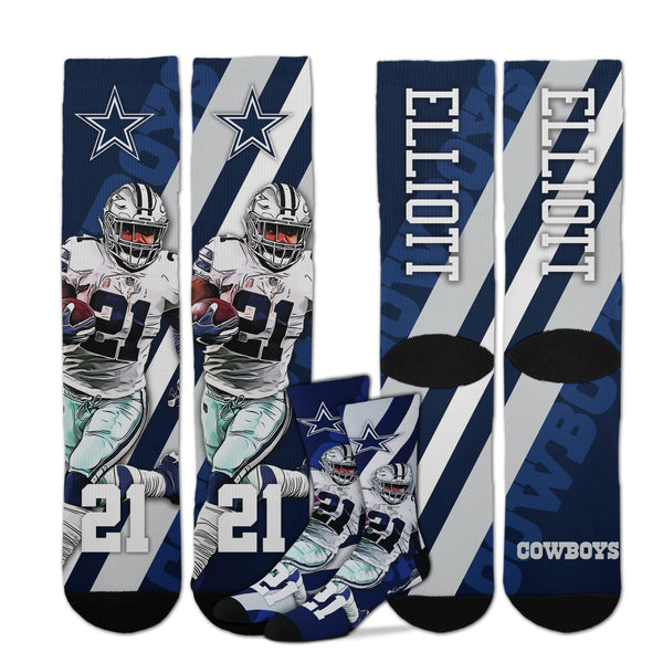 Player Stripe Custom - Ezekial Elliot - Dallas Cowboys LARGE