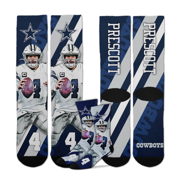 Player Stripe Custom - Dak Prescott - Dallas Cowboys LARGE