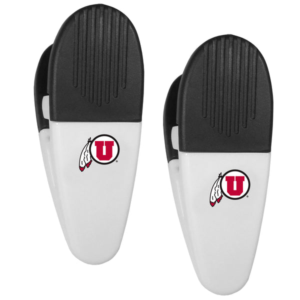 Utah Utes Mini Chip Clip Magnets, 2 pk