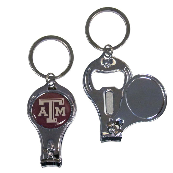 Texas A & M Aggies Nail Care/Bottle Opener Key Chain