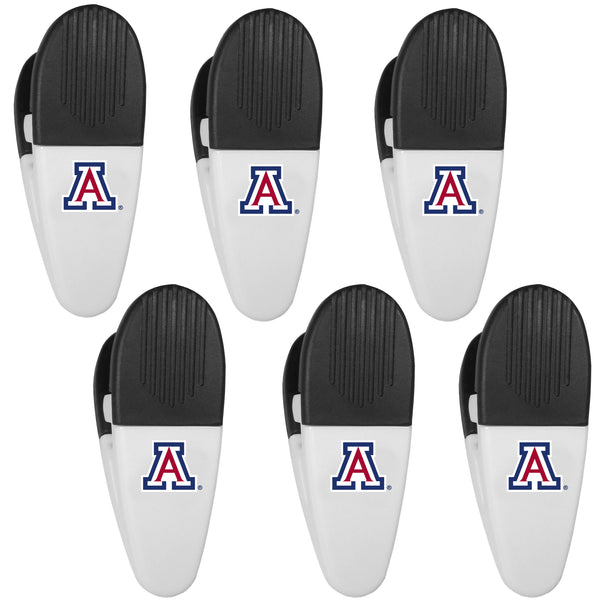 Arizona Wildcats Chip Clip Magnets, 6pk