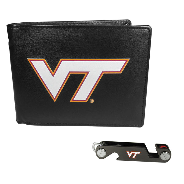 Virginia Tech Hokies Bi-fold Wallet & Key Organizer