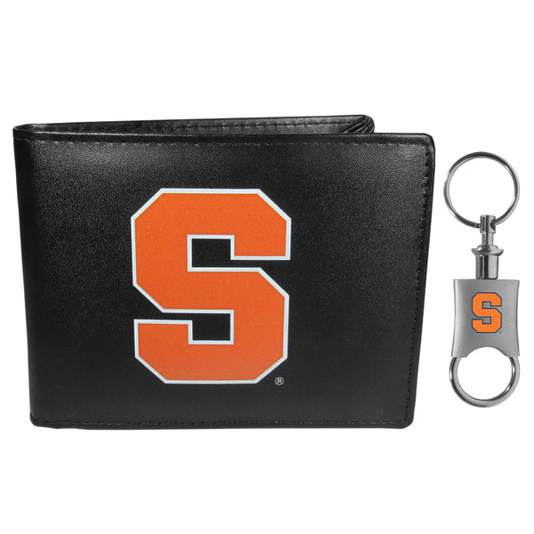 Syracuse Orange Bi-fold Wallet & Valet Key Chain