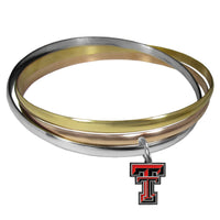 Texas Tech Raiders Tri-color Bangle Bracelet