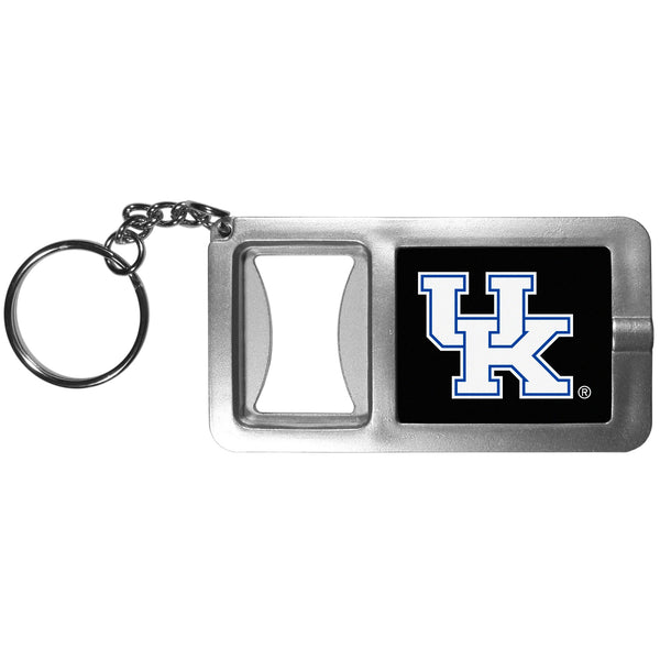 Kentucky Wildcats Flashlight Key Chain with Bottle Opener
