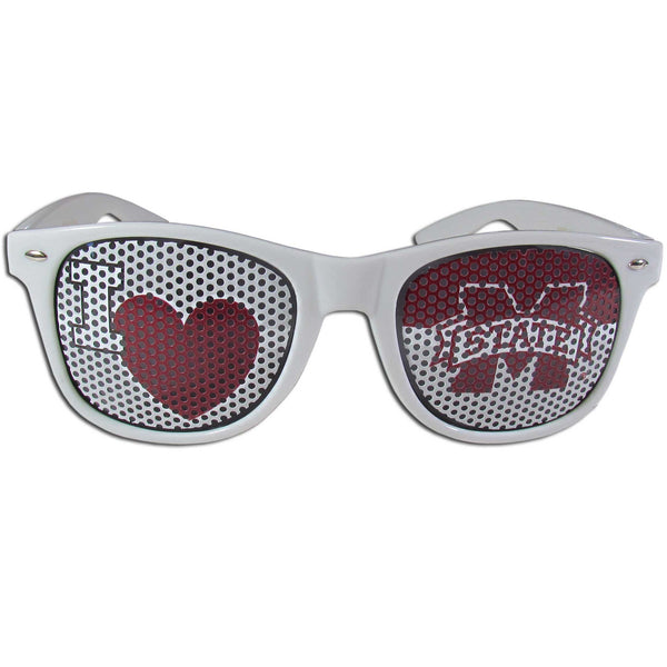 Mississippi St. Bulldogs I Heart Game Day Shades