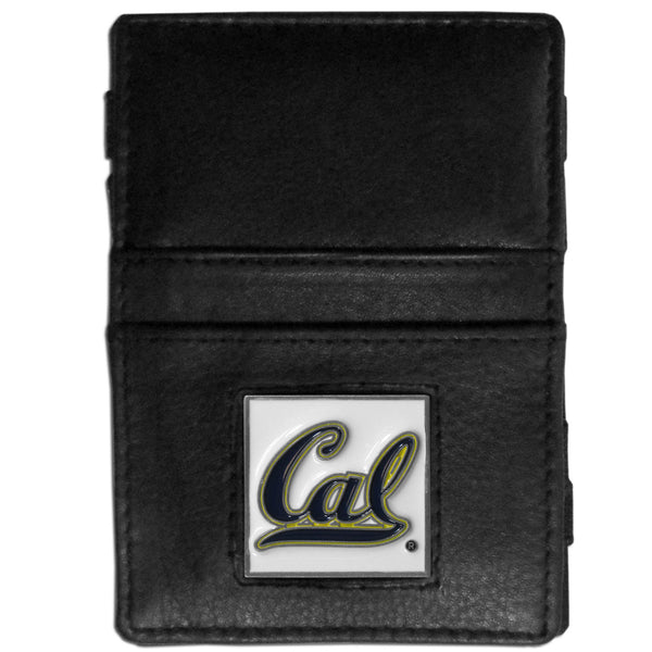 Cal Berkeley Bears Leather Jacob's Ladder Wallet