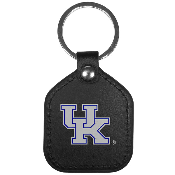 Kentucky Wildcats Leather Square Key Chains