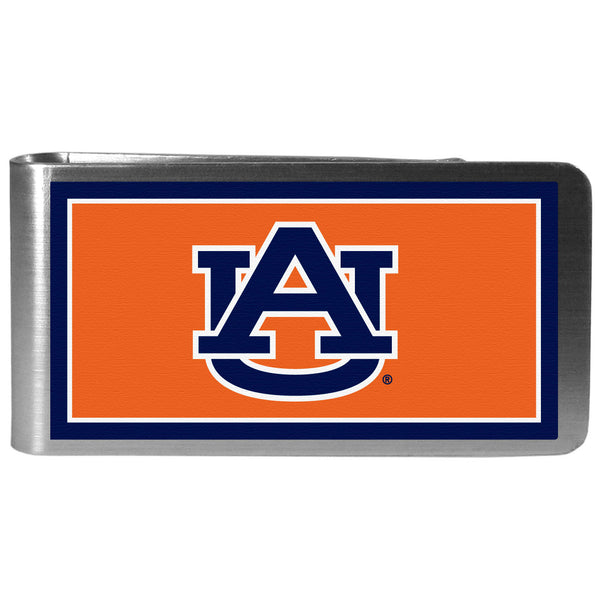 Auburn Tigers Steel Logo Money Clips