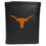 Texas Longhorns Leather Tri-fold Wallet, Large Logo