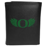 Oregon Ducks Leather Tri-fold Wallet, Large Logo