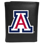 Arizona Wildcats Leather Tri-fold Wallet, Large Logo