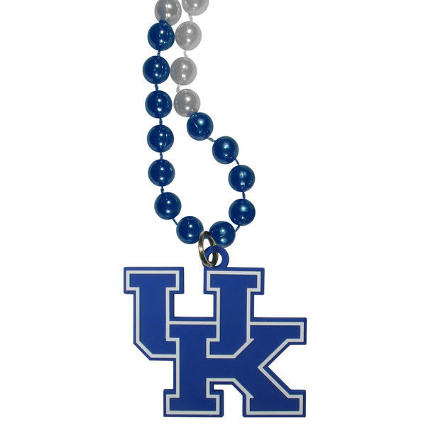 Kentucky Wildcats Mardi Gras Bead Necklace