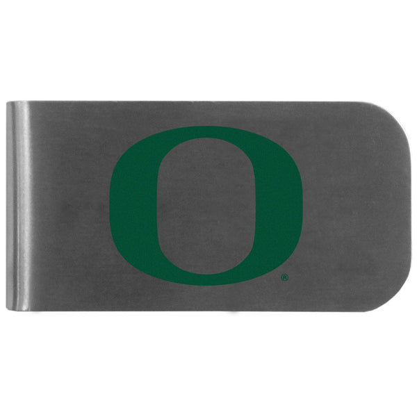 Oregon Ducks Logo Bottle Opener Money Clip
